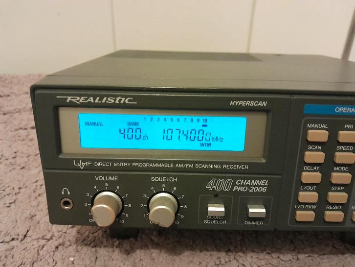 Scanner, Telecommunicatie, Scanners, Gebruikt, 500 kanalen of meer, Ophalen of Verzenden