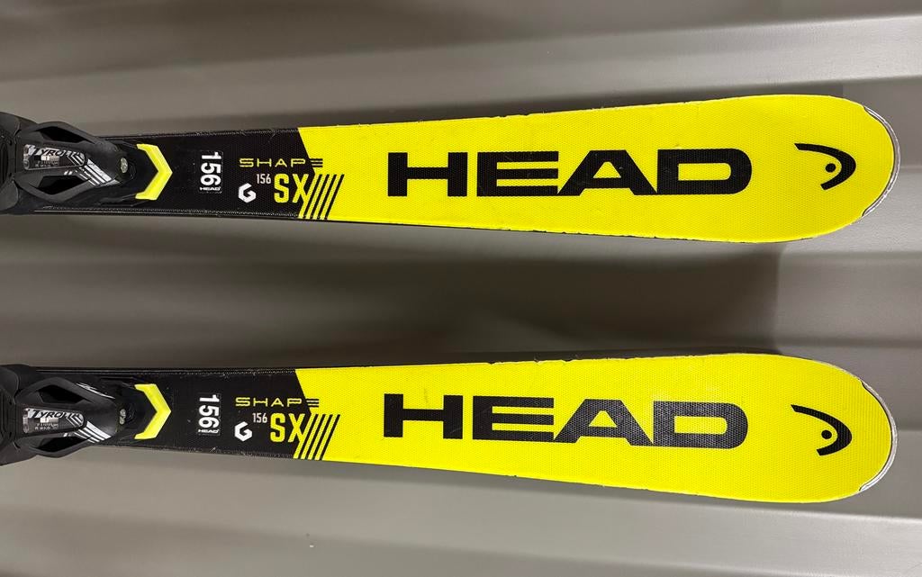 TOP! Head Shape SX Graphene - 156 cm skis incl. binding, Sport en Fitness, Skiën en Langlaufen, Zo goed als nieuw, Ski's, Head