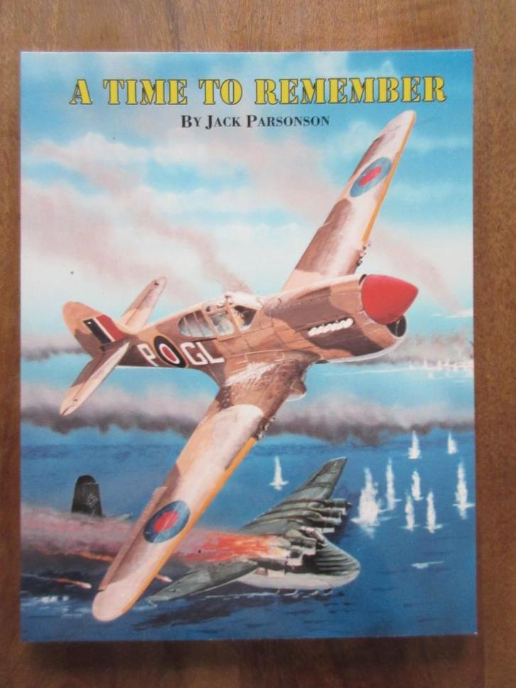 A TIME TO REMEMBER Jack Parasonson, Boeken, Oorlog en Militair, Gelezen, Luchtmacht, Tweede Wereldoorlog, Ophalen of Verzenden