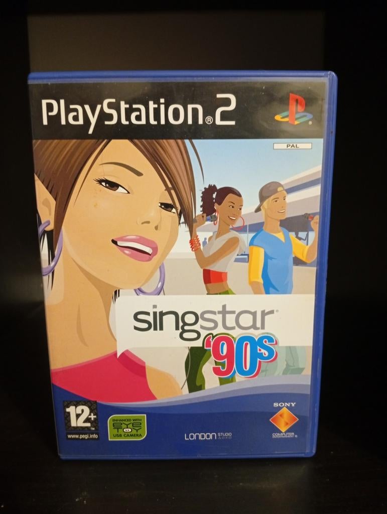 SingStar '90s PlayStation 2, Spelcomputers en Games, Games | Sony PlayStation 2, Muziek, Gebruikt, Ophalen of Verzenden, 3 spelers of meer