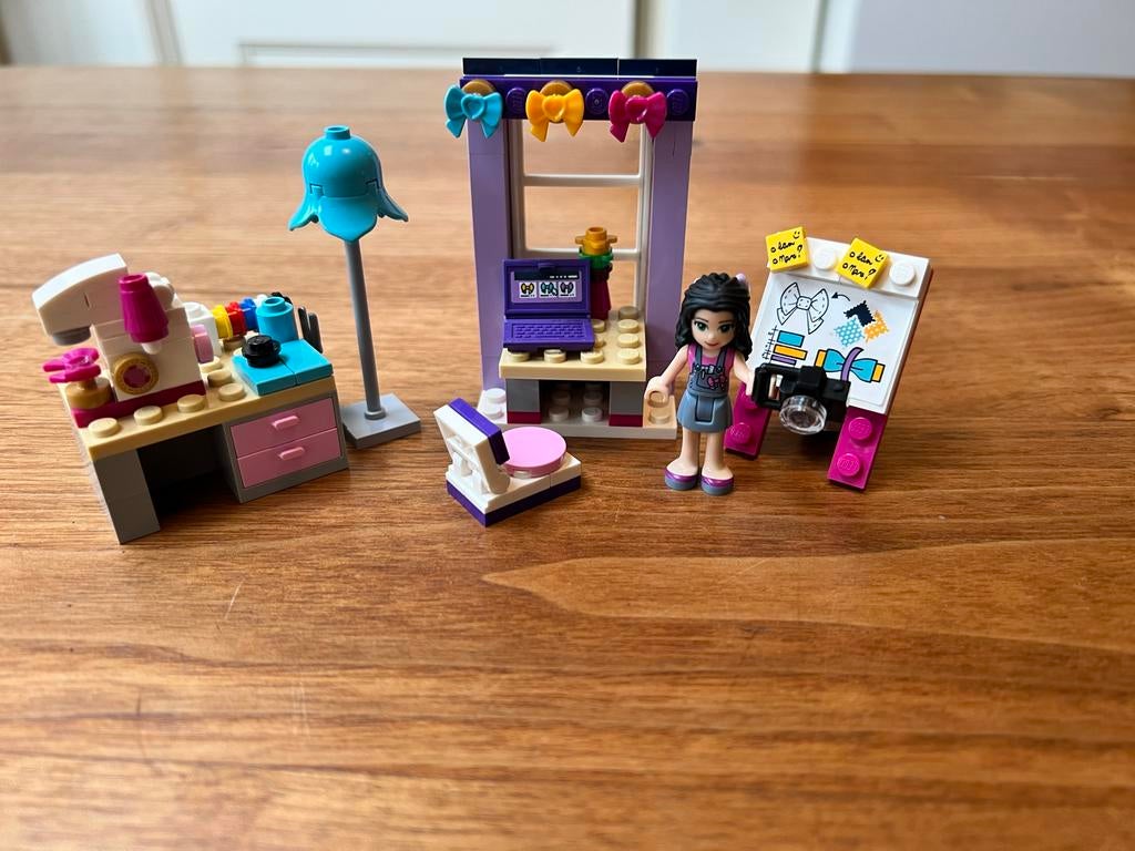 LEGO Friends Emma's Ontwerpatelier (41115), Lego, Friends, Ophalen of Verzenden, Zo goed als nieuw