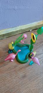 Playmobil vijver met flamingo's en planten, Ophalen of Verzenden