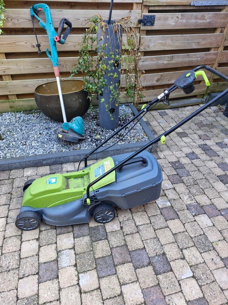 Parkside elektrische grasmaaier met opvangbak, Tuin en Terras, Ophalen, Gebruikt, Elektrische grasmaaier, Parkside