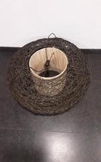 Rotan hanglamp, Huis en Inrichting, Ophalen of Verzenden, Zo goed als nieuw, Stof, Minder dan 50 cm
