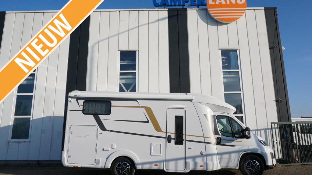 Eura Mobil Profila T 695 EB AUTOMAAT/HEAVY CHASSIS, Caravans en Kamperen, Automaat, Koelkast, Ringverwarming, Fiat
