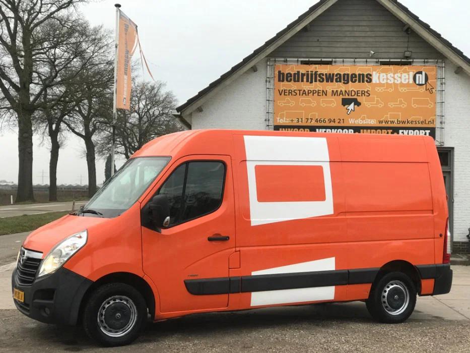 Opel Movano 2.3 CDti 107 KW Euro 6 L2H2 AC Trekh. 2.5t, Voorwielaandrijving, 145 pk, Stof, Gebruikt