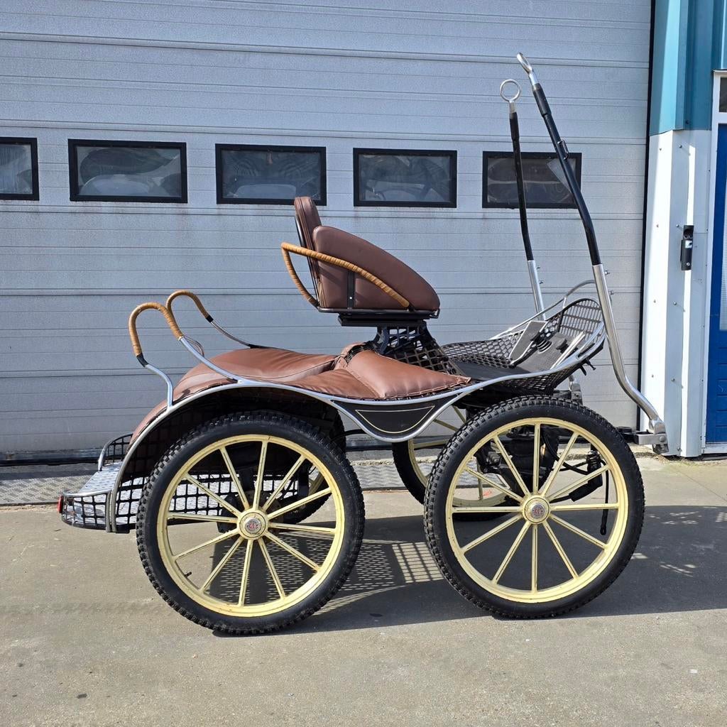 Ergonomic marathonwagen/ menwagen 27/25 inch, Dieren en Toebehoren, Rijtuigen en Koetsen