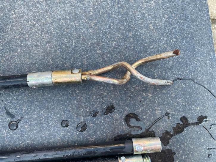 Schoorsteen-veeg-set. Verwijder zelf vogelnesten., Doe-het-zelf en Verbouw, Overige Doe-het-zelf en Verbouw, Gebruikt, Ophalen