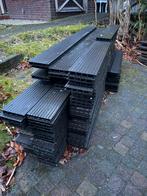 Composieten Vlonderplanken antraciet, Tuin en Terras, Ophalen, Gebruikt, Composiet