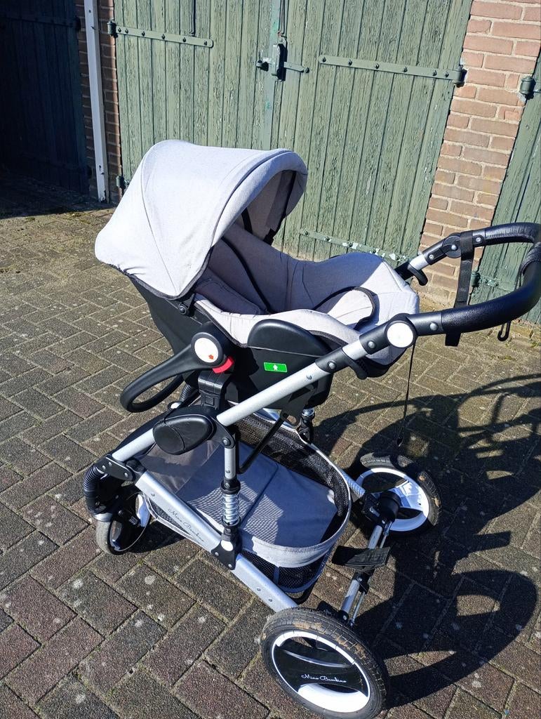 Bambino Cabino 3-in-1 Kinderwagen, Gebruikt, Combiwagen, Verstelbare duwstang, Ophalen