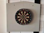 Bull’s Shark Pro dartbord incl achterplaat en ophanghaakjes, Ophalen, Zo goed als nieuw, Dartbord