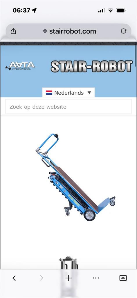 aata Stair robot traploper traprobot verhuislift, Ophalen, Gebruikt, Traplift