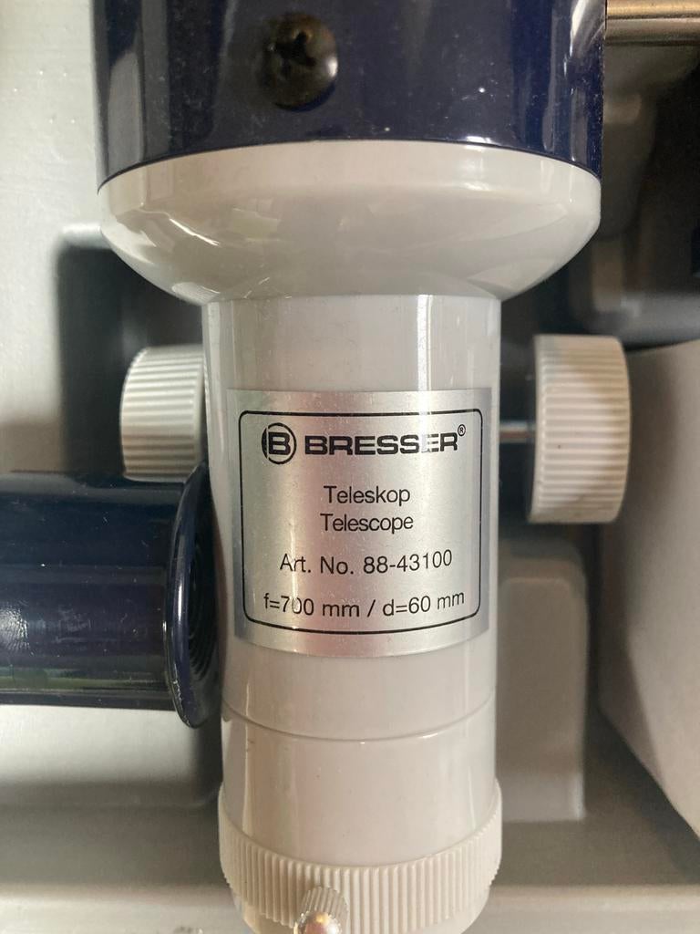 Bresser Kinder Telescoop 60/700 met Statief en Koffer, Audio, Tv en Foto, Optische apparatuur | Telescopen, Lenzentelescoop (refractor)