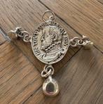 Geuzenpenning Filips II met bedels - ECHT ZILVER, Antiek en Kunst, Ophalen, Zilver