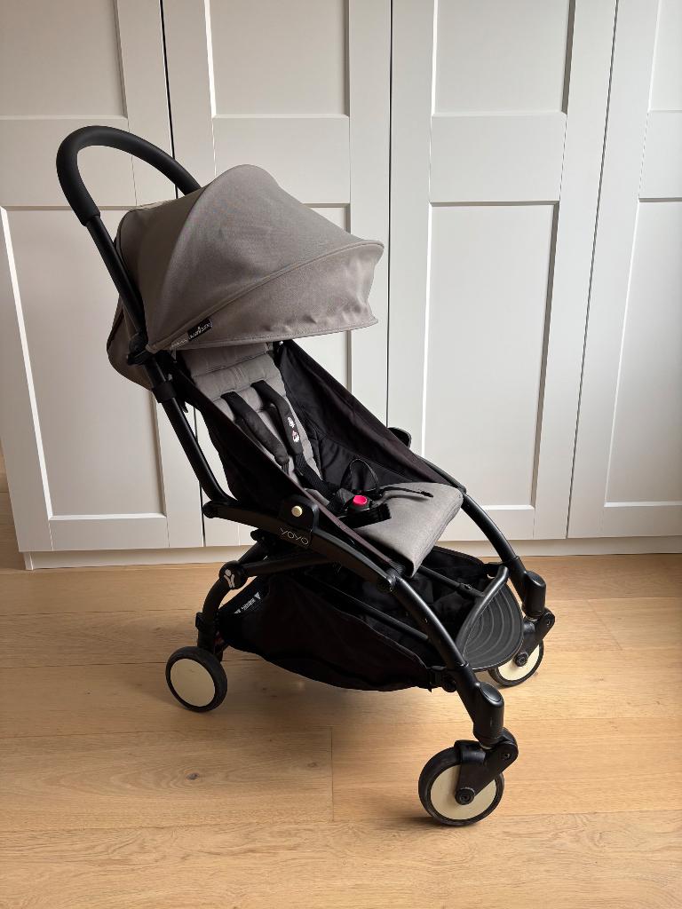 Babyzen Yoyo buggy grijs, Ophalen, Gebruikt, Overige merken, Verstelbare rugleuning