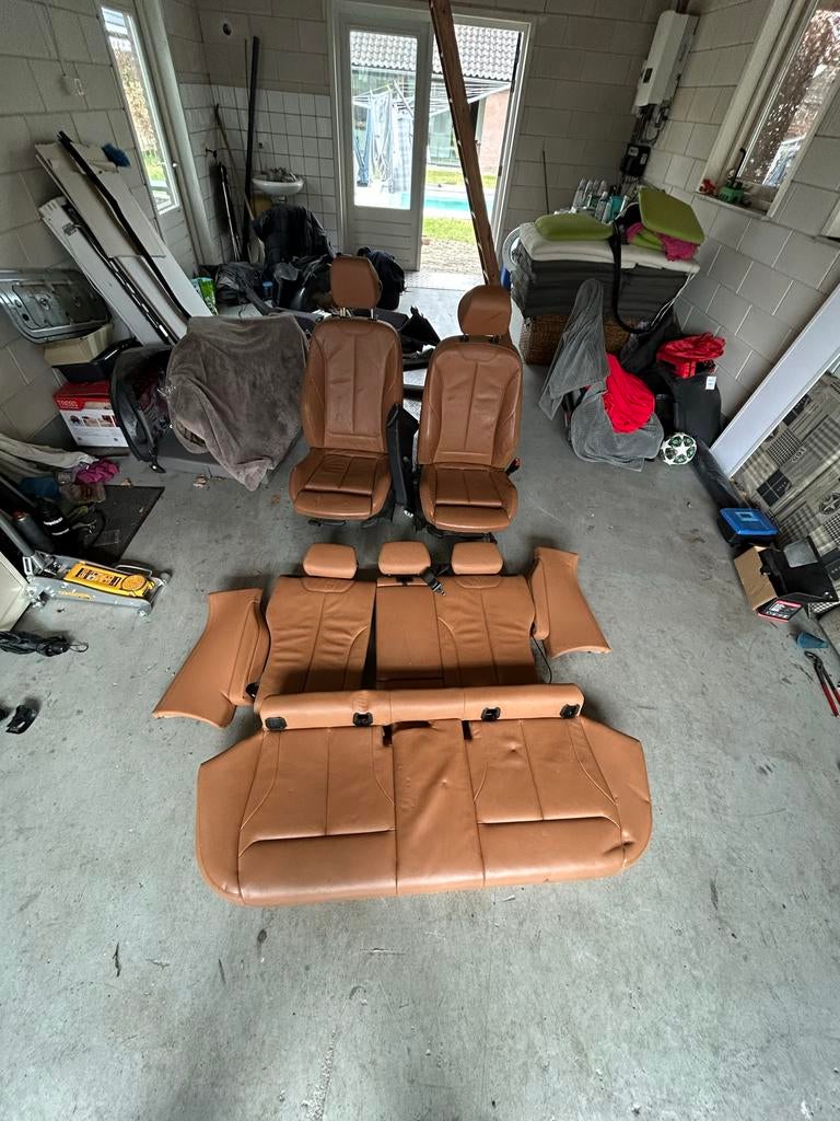 Compleet interieur BMW F34 (GT) - Bruin leer, Ophalen of Verzenden, Gebruikt, BMW