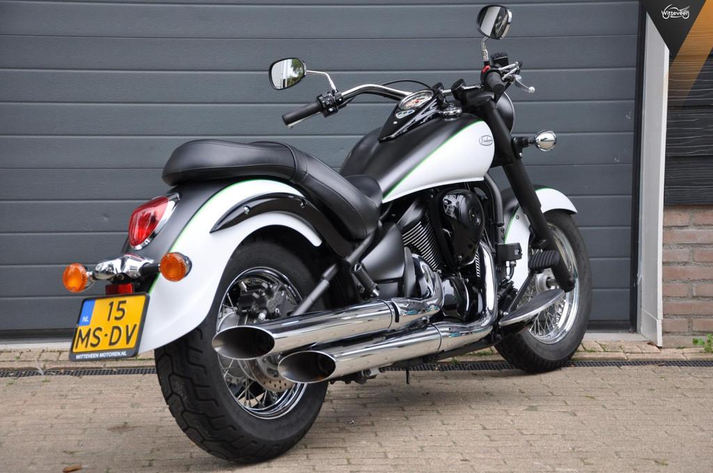 Kawasaki VN 900 Classic / Vulcan 900 met 5000 km! Als nieuw, Motoren, Motoren | Kawasaki, 903 cc, Chopper, Bedrijf, Info@witteveenmotoren.nl