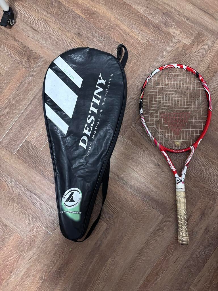 Tecnifibre Rebound tennisracket dames, Sport en Fitness, Tennis, Overige merken, Gebruikt, L00, Ophalen of Verzenden