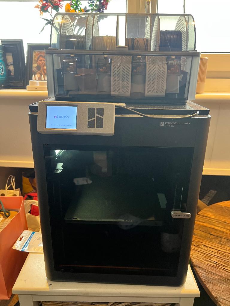 Bambu Lab P1S Combo –  Inclusief XTouch LCD Screen, Computers en Software, 3D Printers, Zo goed als nieuw, Ingebouwde Wi-Fi, Ophalen of Verzenden