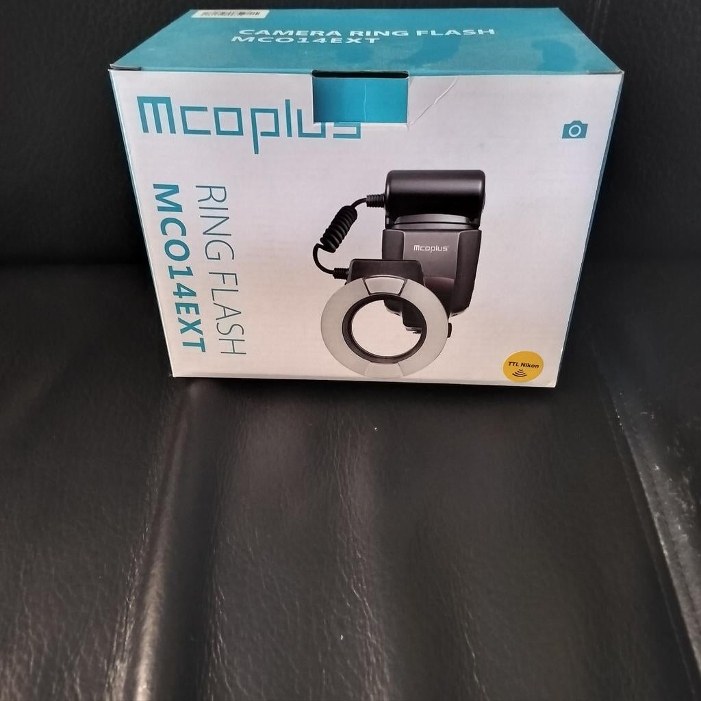 Ring flash mco14 ext, Ophalen of Verzenden, Nieuw, Netvoeding, Minder dan 50 watt
