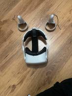 Meta Quest 2 VR-bril met controllers, Spelcomputers en Games, Virtual Reality, Ophalen of Verzenden, Zo goed als nieuw, VR-bril