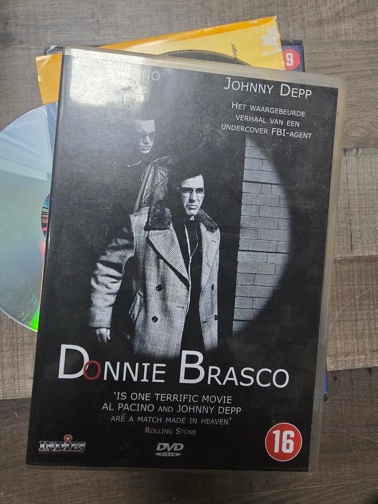 Donnie Brasco DVD - Johnny Depp, Al Pacino, Ophalen of Verzenden