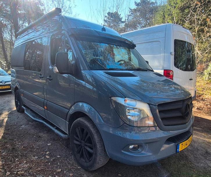 Mercedes Sprinter buscamper 4 persoons, Caravans en Kamperen, Campers, Particulier, tot en met 2, Buscamper of Camperbus, Mercedes-Benz