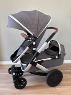 Joolz Geo2 Hippo Grey inclusief uitbreidingsset, Kinderen en Baby's, Kinderwagens en Combinaties, Gebruikt, Duowagen, Combiwagen