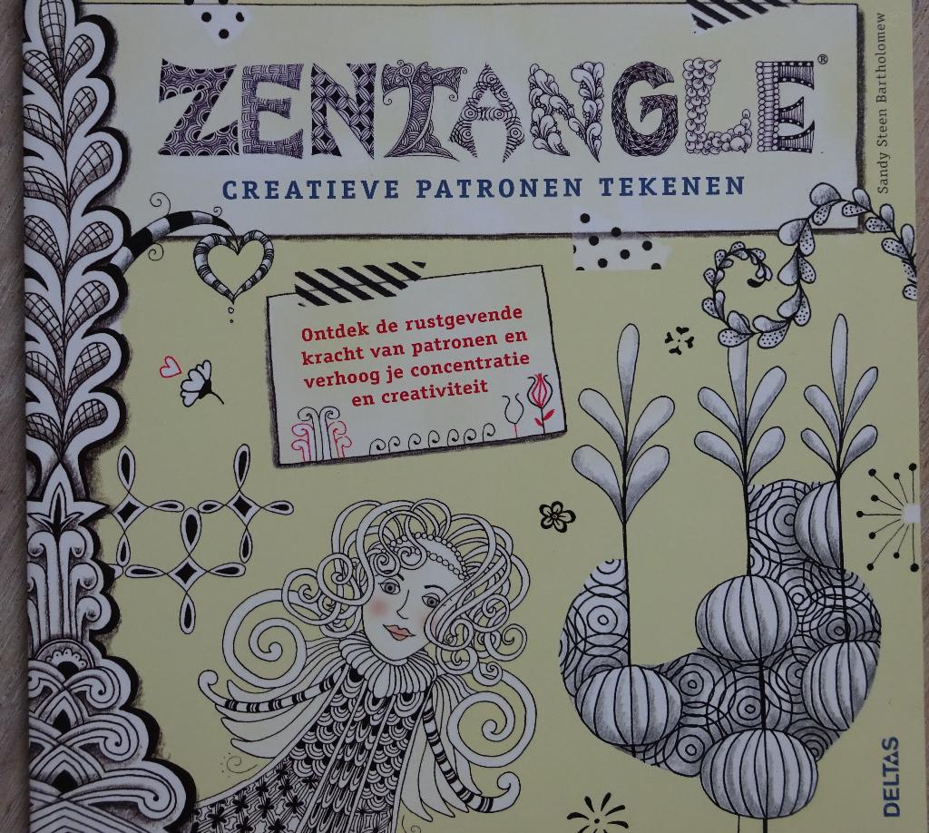 Zentangle boekwerkje, Boeken, Ophalen, Nieuw, Tekenen en Schilderen, Geschikt voor kinderen