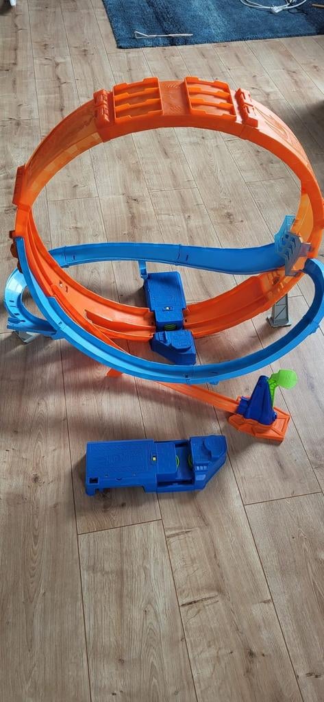 Hotwheels massive loop compleet, Ophalen, Gebruikt, Elektrisch, Overige merken