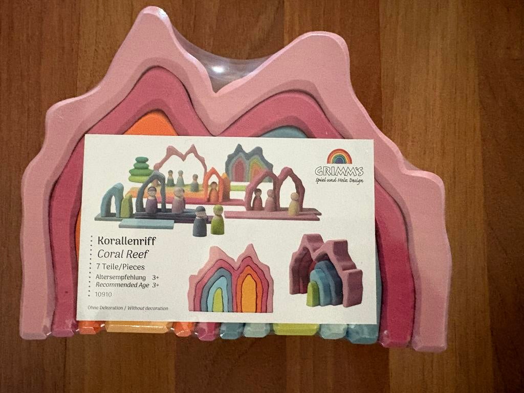 Grimms Koralenrif houten speelset - nieuw, Ophalen, Nieuw, Overige typen
