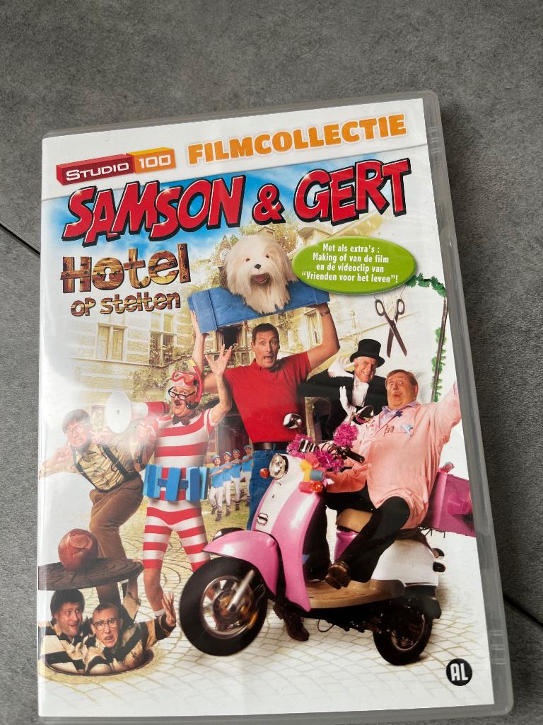 Samson & Gert hotel op stelten dvd, Alle leeftijden, Ophalen of Verzenden, Gebruikt