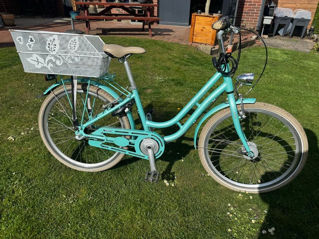 Complete meisjes fiets 24 inch / 8-12jaar / 120-150cm, Ophalen, Gebruikt, 20 inch of meer