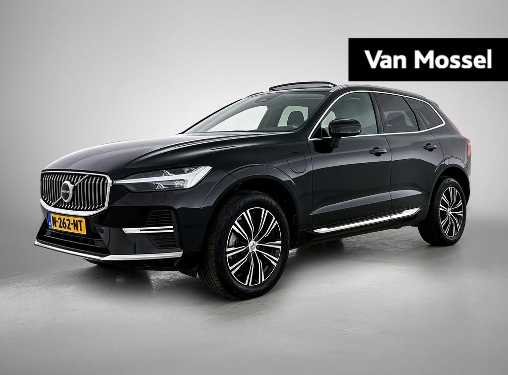 Volvo XC60 2.0 Recharge T8 AWD Inscription 391PK | Elektrisc, Auto's, Gebruikt, Euro 6, 138 €/maand, Zwart