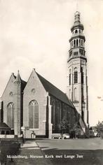 Middelburg, Nieuwe Kerk met Lange Jan, Ophalen of Verzenden, 1960 tot 1980, Gelopen, Zeeland