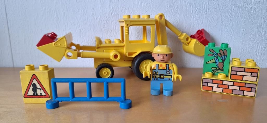 Lego Duplo Scoop op de weg, Ophalen of Verzenden, Gebruikt, Complete set, Duplo