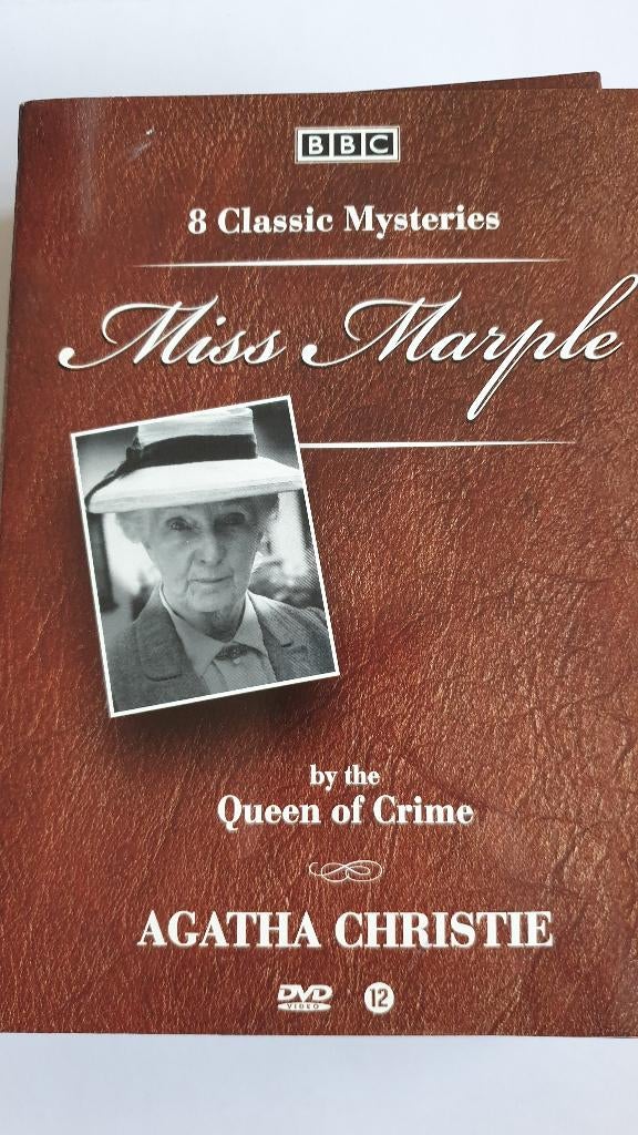 1744 8 cd box miss marple - agatha christie, Alle leeftijden, Verzenden, Zo goed als nieuw, Detective en Krimi