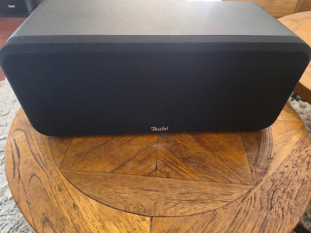 Teufel Center Speaker UL 20/40 C Mk3 18 - Zwart, Audio, Tv en Foto, Luidsprekers, Overige merken, Ophalen of Verzenden, Zo goed als nieuw