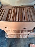 Droog hardhouten latjes, Tuin en Terras, Haardhout, Minder dan 3 m³, Ophalen