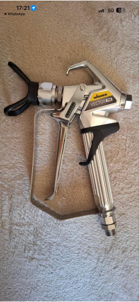 Wagner airless vector pro pistool- nieuw in verpakking, Ophalen of Verzenden, Nieuw, Verfspuit of Verfpomp