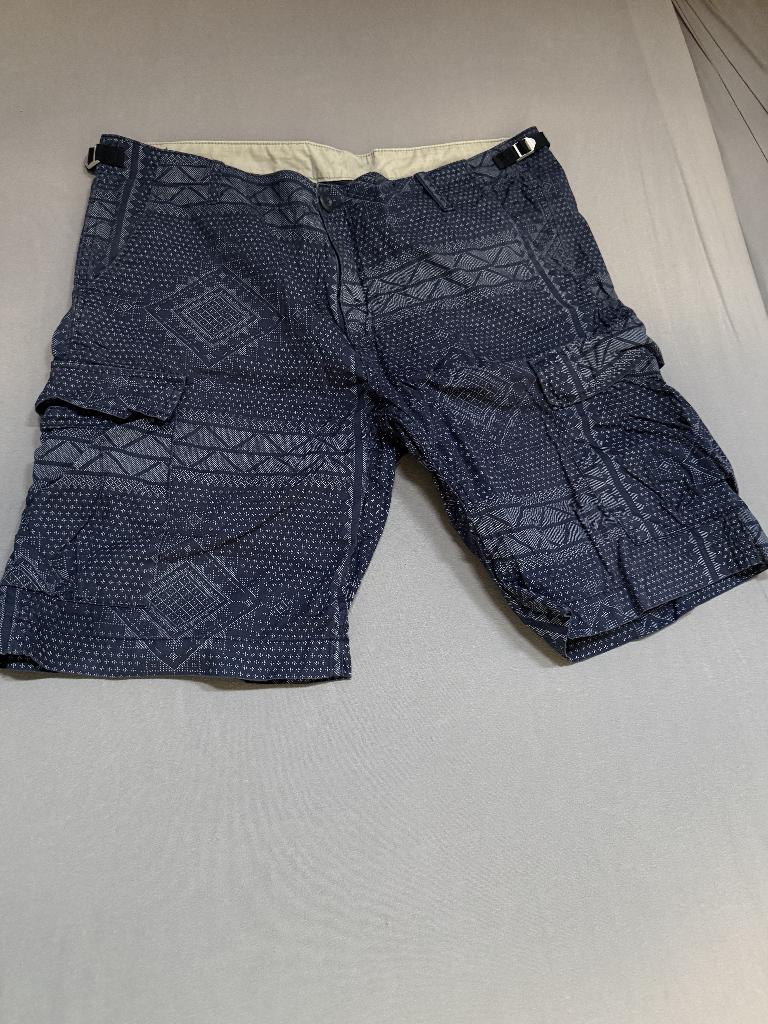 Carhartt korte broek heren, Kleding | Heren, Broeken en Pantalons, Blauw, Carhartt, Overige maten, Ophalen of Verzenden