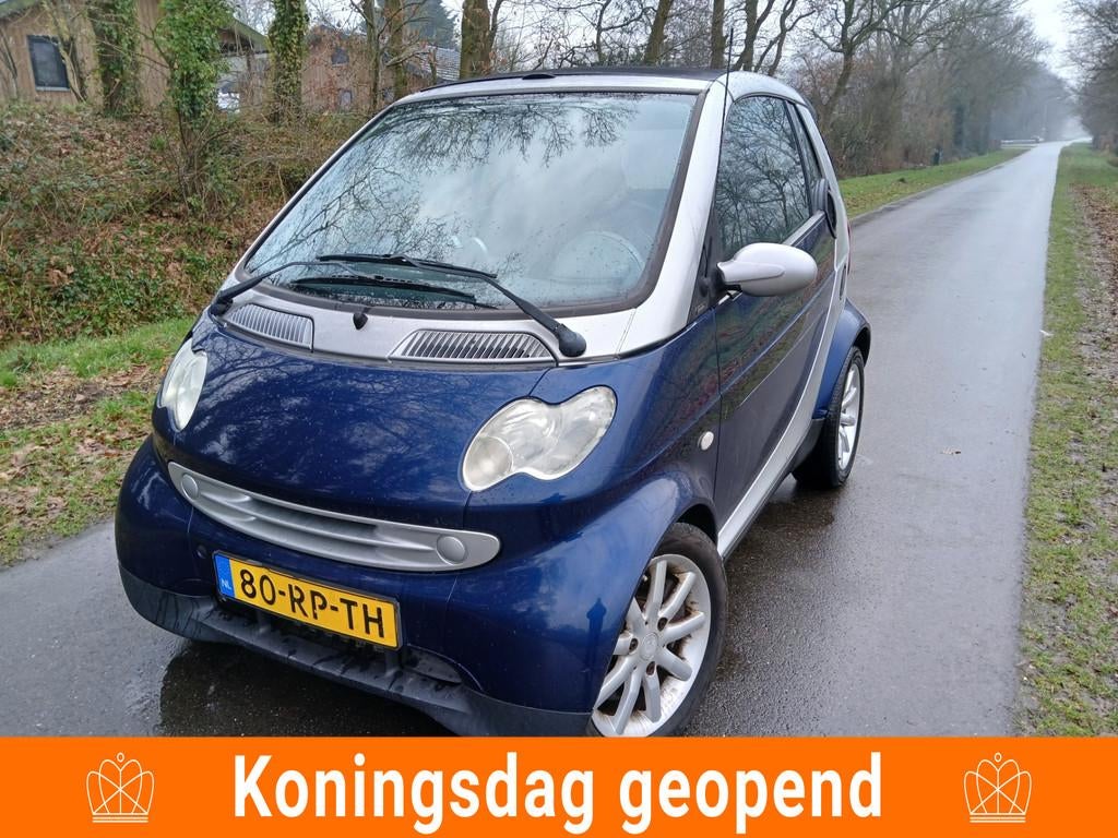 Smart Fortwo cabrio 0.7 passion |AIRCO|, Auto's, Smart, 21 km/l, Achterwielaandrijving, Gebruikt, Cabriolet