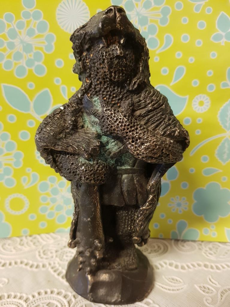 Bronzen beeld van Carolein  Smit., Antiek en Kunst, Ophalen of Verzenden, Brons