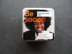 BeSocial blik mt 17 x 17 x 6,5 cm 2x., Ophalen of Verzenden, Zo goed als nieuw, Overige