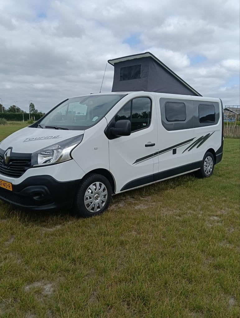 Renault trafic buscamper 2018 nieuw interieur, Caravans en Kamperen, Overige merken, Buscamper of Camperbus, Tot en met 2, Bedrijf
