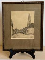 Prent Ets? Reproduktie ? Sara van Heukelom Amersfoort 1915, Ophalen, Voor 1940, Gebruikt, Overige onderwerpen