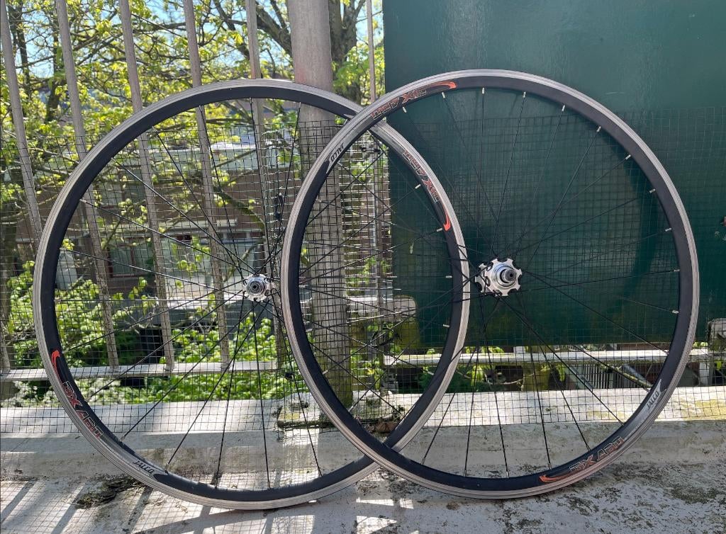 Jalco GX460 700C Wheelset (Shimano Compatible), Fietsen en Brommers, Fietsonderdelen, Gebruikt, Jalco, Aluminium, Racefiets