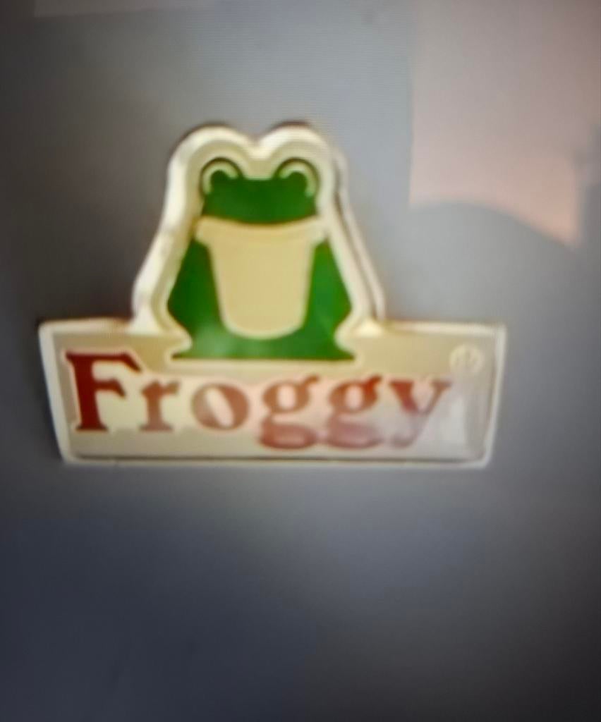 Pin Froggy, Ophalen of Verzenden, Nieuw, Figuurtje, Speldje of Pin