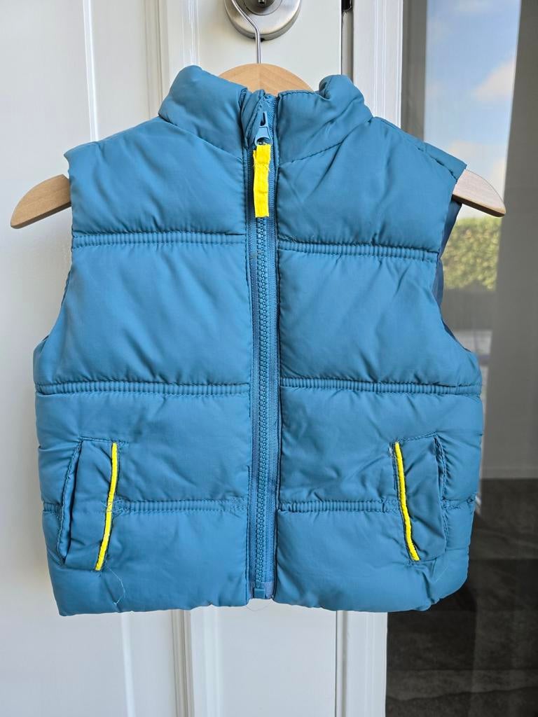 Zeeman gewatteerde bodywarmer maat 74 jongen, Kinderen en Baby's, Babykleding | Maat 74, Zeeman, Ophalen of Verzenden, Zo goed als nieuw
