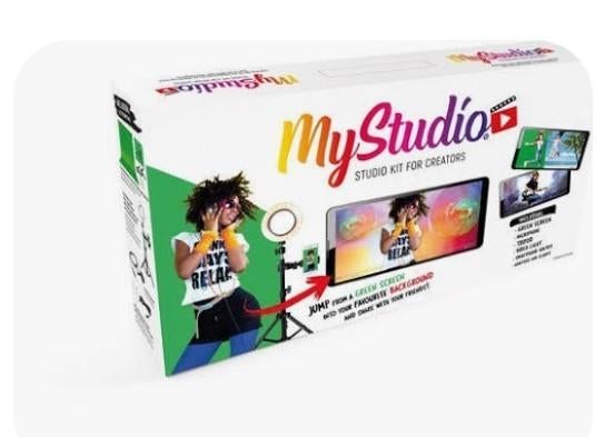 My Studio Vlogkit - Green Screen, Lamp, Statief - Nieuwstaa, Ophalen, Nieuw, Complete fotostudio